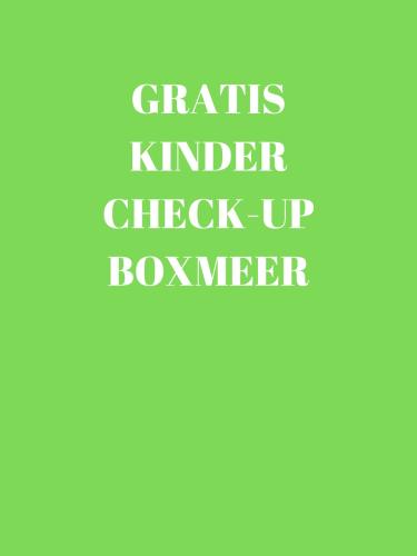 Gratis kinder check up Boxmeer